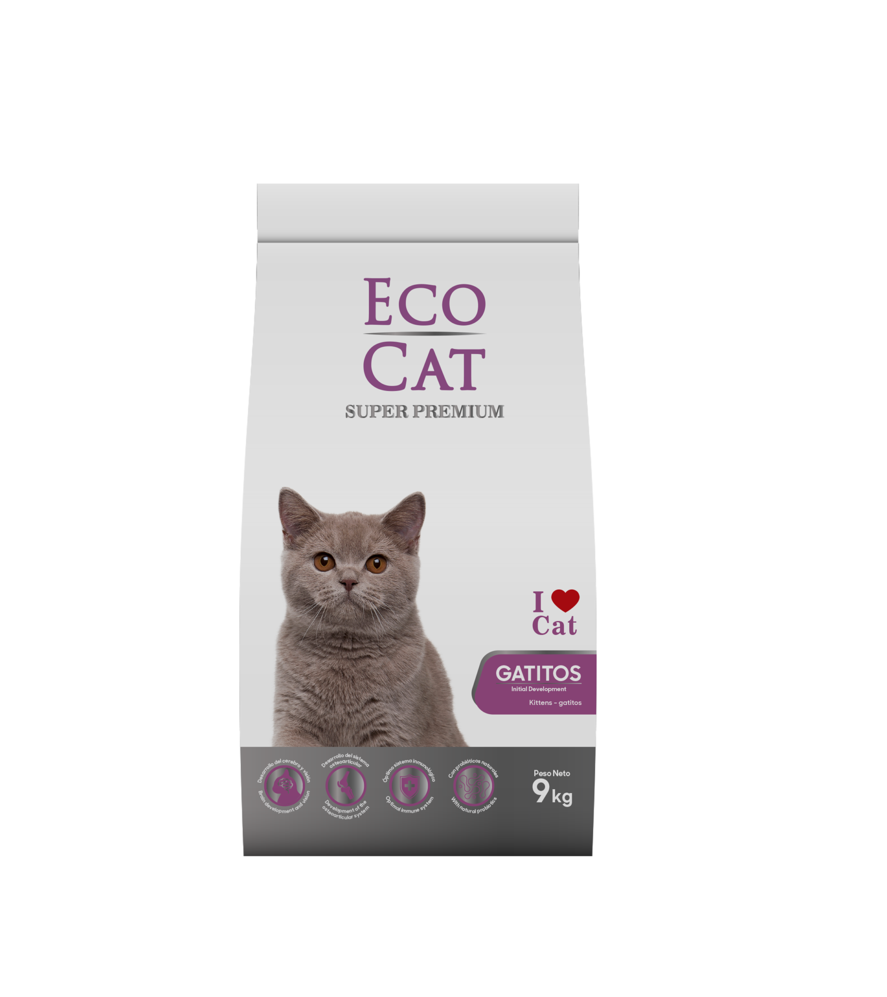 Eco Cat Gatitos 9Kg Corina